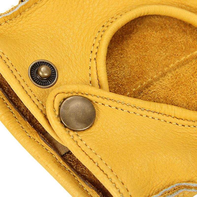 Motorcycle Gloves Breathable Leather Moto Gloves Motorbike Riding Full / Half Finger Motocross Glove