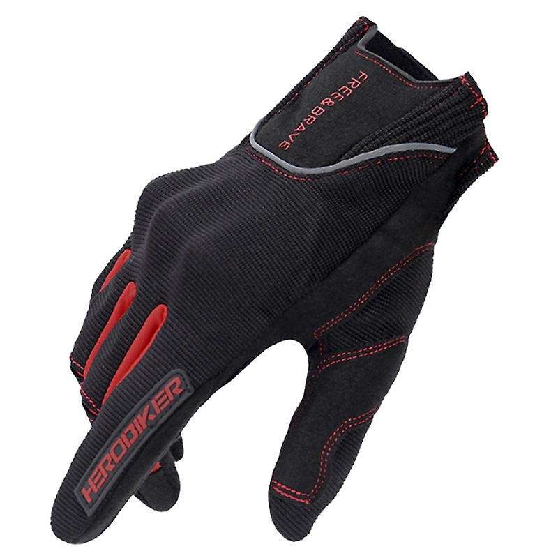 Motorcycle Gloves Motorcycle Moto Press Screen Motocross Gloves Breathable Racing Riding Motorbike G