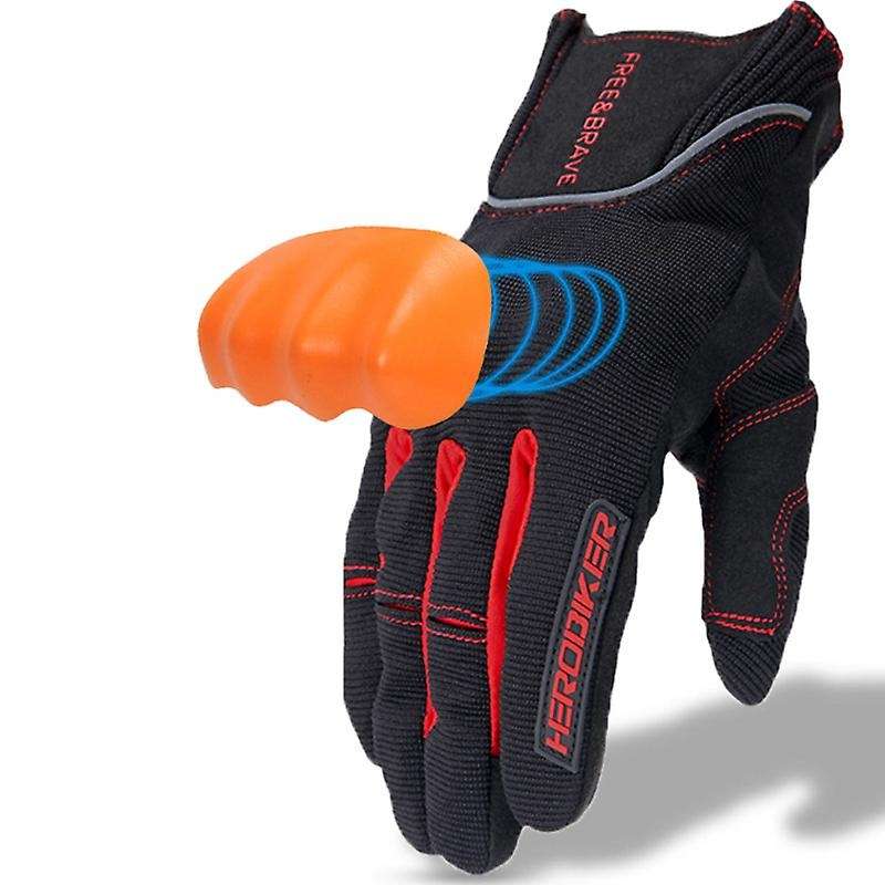 Motorcycle Gloves Motorcycle Moto Press Screen Motocross Gloves Breathable Racing Riding Motorbike G