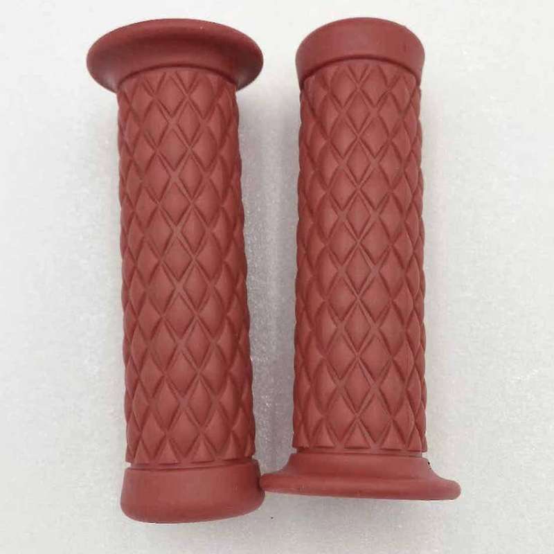 Motorcycle Grips Non Slip Bar End Thruster Grip 7/8Inch 22mm 24mm P for CG125 CB400