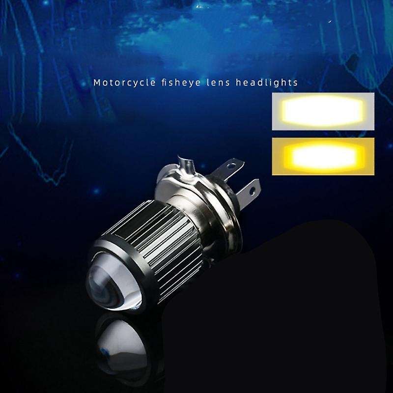 Motorcycle H4 LED Lens Headlight LED Headlight Suitable for Scooter Motorbike Motorcycle