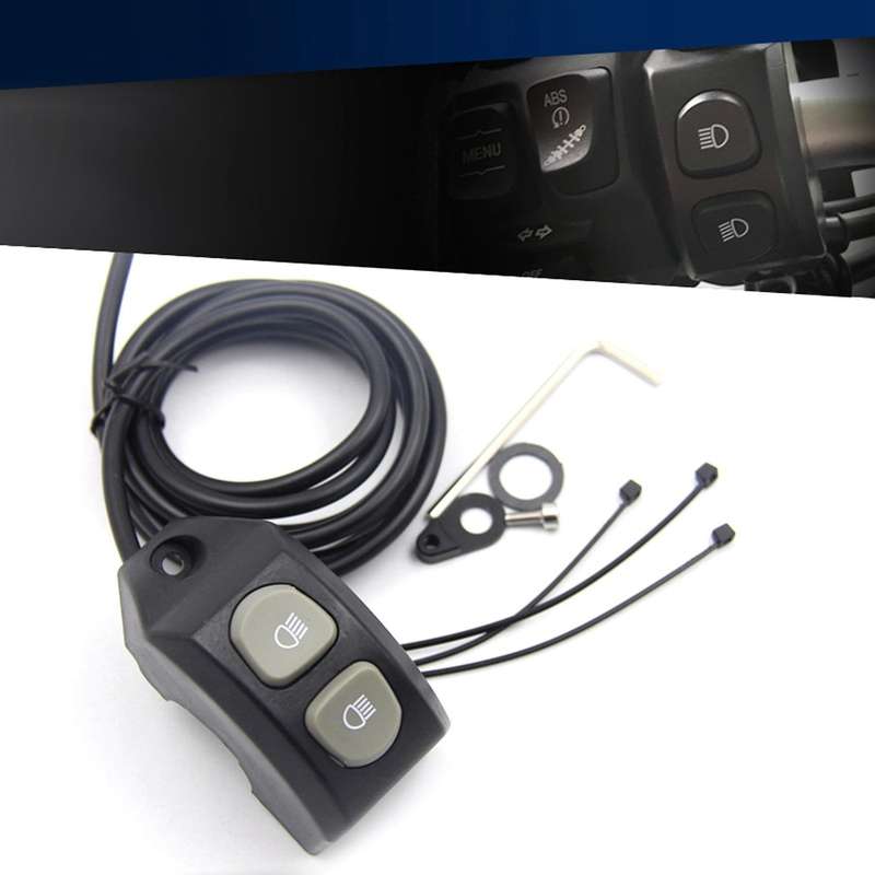 Motorcycle Handle Fog Light Switch Control Button for - R1200GS R1250GS LC F850GS F750GS R 1200 GS