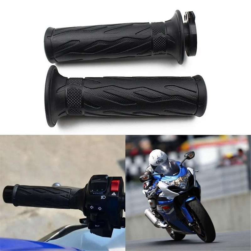Motorcycle Handle Grips 22mm Universal for GSXR600 GSXR750 GSXR1000 Throttle Handle Rubber Sleeve Ha