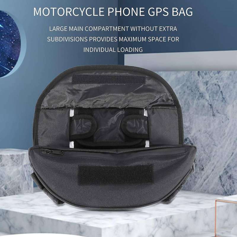 Motorcycle Handlebar Bag Magnetic Tank Bike Saddle Bag