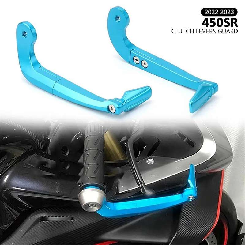 Motorcycle Handlebar Grips Brake Clutch Levers Handle Bar Guard Protector for 450sr 450 2022 2023(b