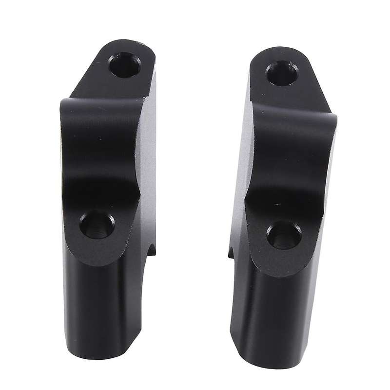 Motorcycle Handlebar Riser Drag Handle Bar Clamp Extend Adapter for Desert X Desertx 2022 2023-(blac