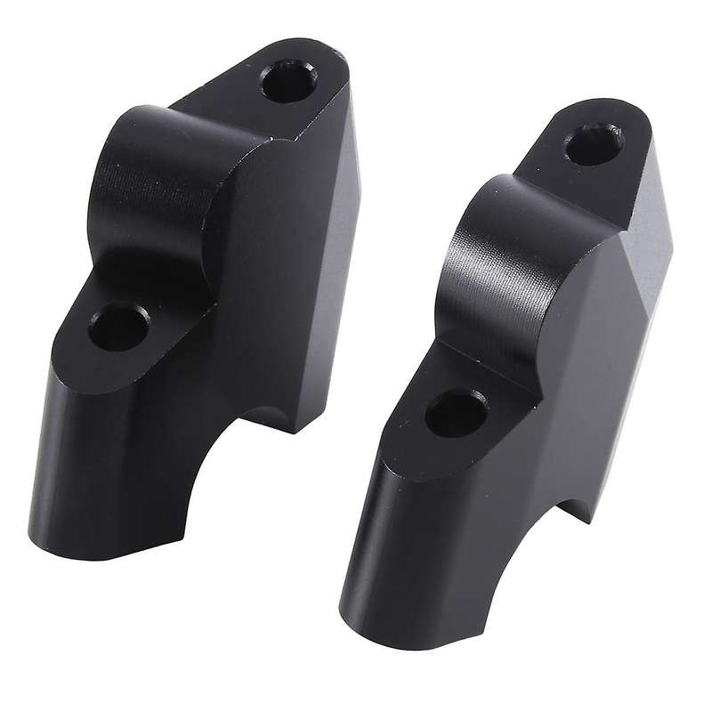 Motorcycle Handlebar Riser Drag Handle Bar Clamp Extend Adapter for Desert X Desertx 2022 2023-(blac
