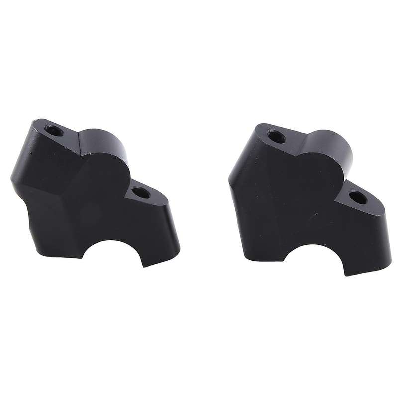 Motorcycle Handlebar Riser Drag Handle Bar Clamp Extend Adapter for Desert X Desertx 2022 2023-(blac