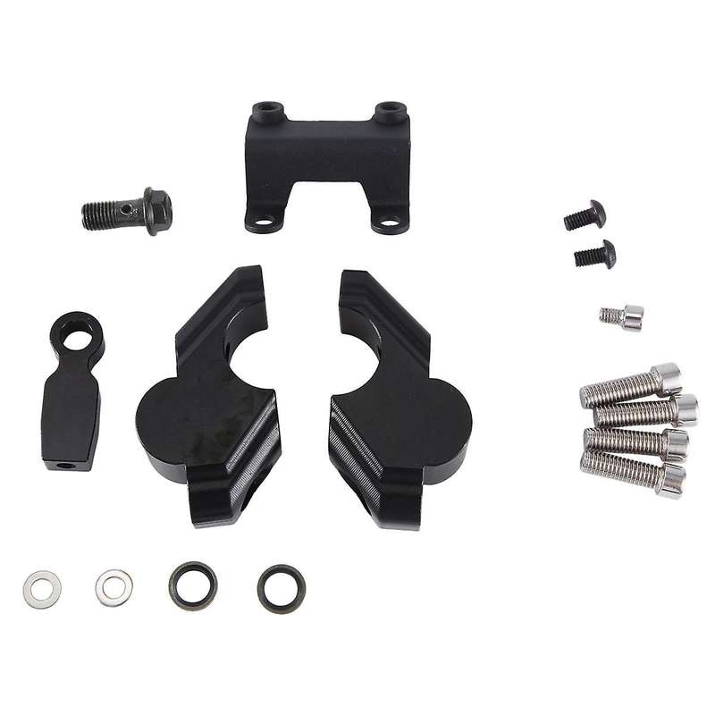 Motorcycle Handlebar Riser Drag Handle Bar Clamp Extend Adapter for Mt-07 Mt07 2021 2022 2023 -(blac
