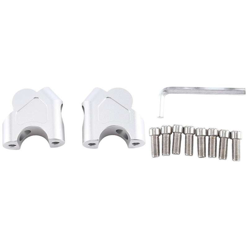 Motorcycle Handlebar Riser Drag Handle Bar Clamp Extend Adapter for Loncin Voge 300ac 300ds 500r 500