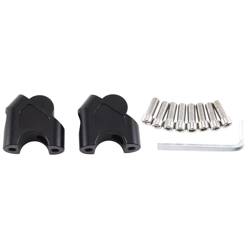 Motorcycle Handlebar Riser Drag Handle Bar Clamp Extend Adapter for Loncin Voge 300ac 300ds 500r 500