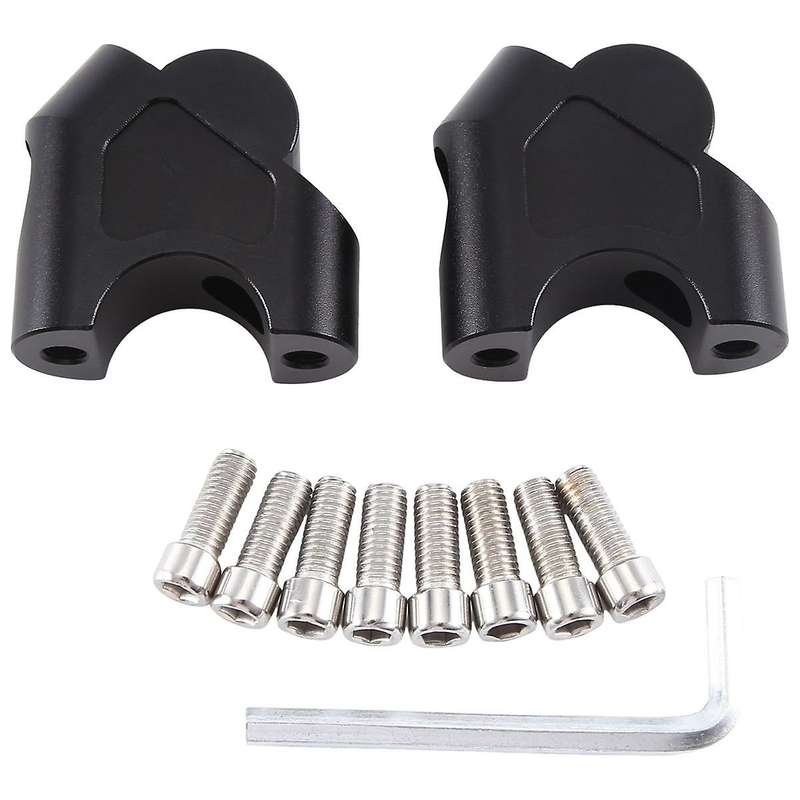 Motorcycle Handlebar Riser Drag Handle Bar Clamp Extend Adapter for Loncin Voge 300ac 300ds 500r 500