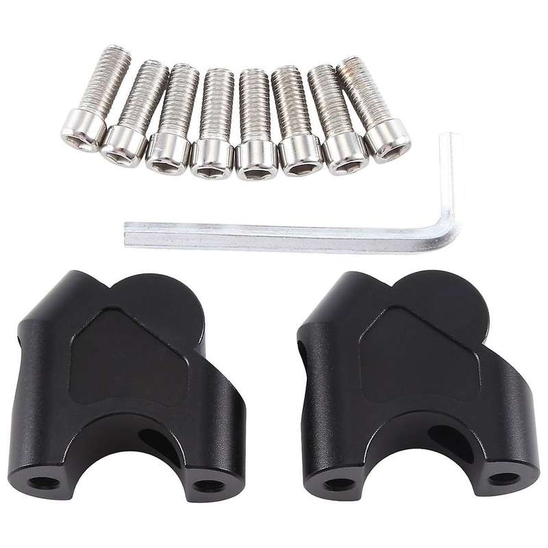 Motorcycle Handlebar Riser Drag Handle Bar Clamp Extend Adapter for Loncin Voge 300ac 300ds 500r 500