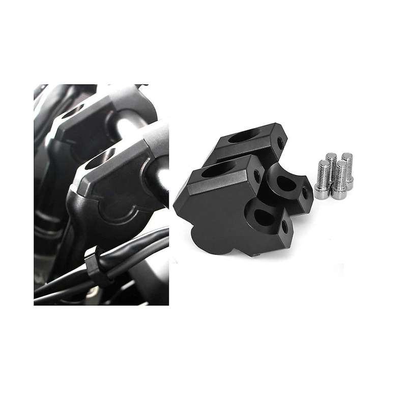 Motorcycle Handlebar Riser Drag Handle Bar Clamp Extend Adapter for Nt1100 Nt 1100 2022 2023 -(silv