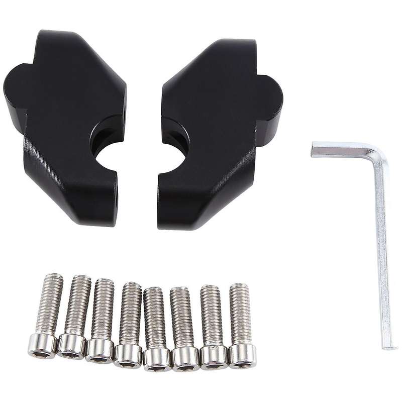 Motorcycle Handlebar Riser Drag Handle Bar Clamp Extend Adapter for Z400 Z 400 2018-2023-