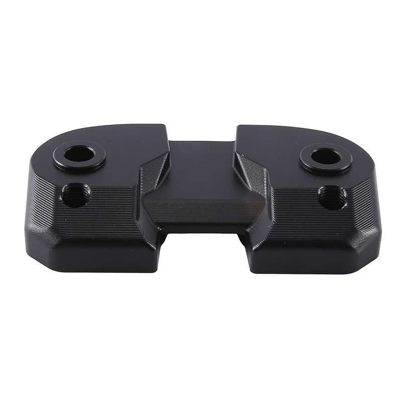 Motorcycle Handlebar Riser Drag Handle Bar Clamp Extend Adapter for Scrambler 400 800 1100(black)