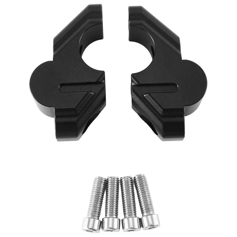 Motorcycle Handlebar Riser Handle Bar Clamp Extend Adapter for Tenere 700 Xt700z World Raid Rally(bl