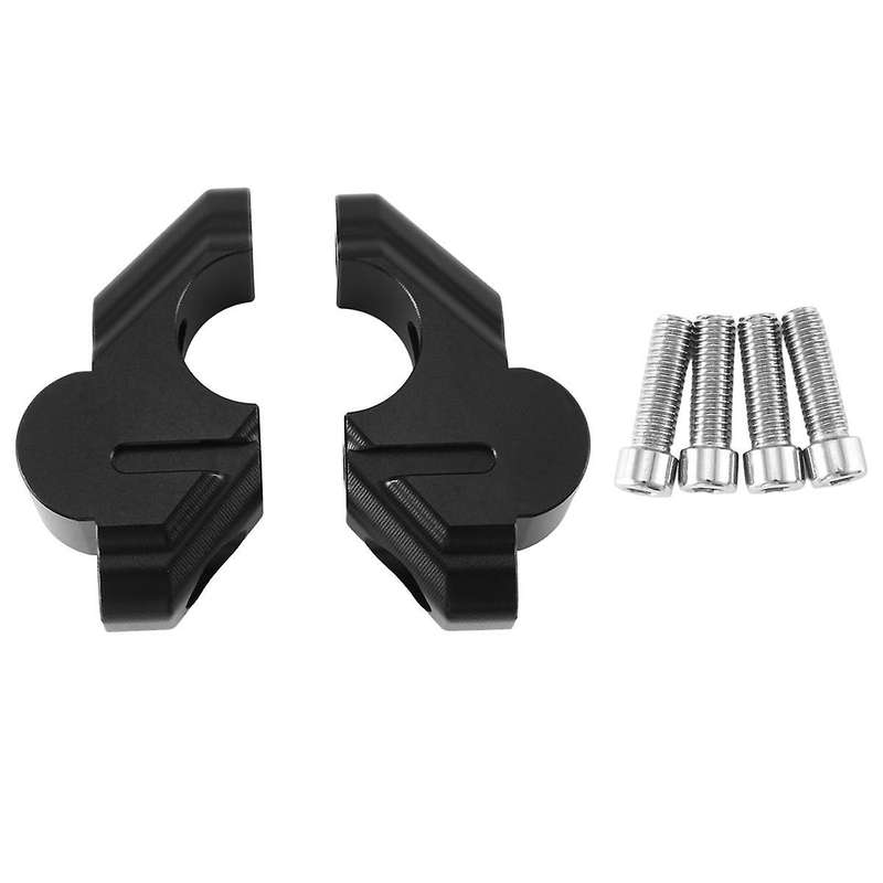 Motorcycle Handlebar Riser Handle Bar Clamp Extend Adapter for Tenere 700 Xt700z World Raid Rally(bl