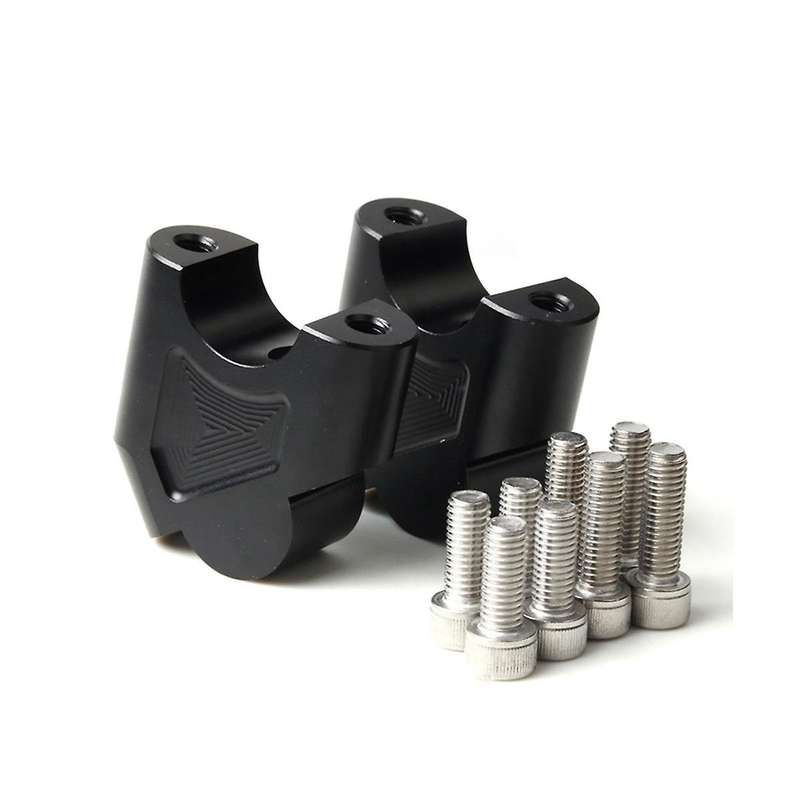 Motorcycle Handlebar Riser Up Clamp Mount Taper Handlebar Riser Kit for Dl650 V- 650 Vstrom Dl 650