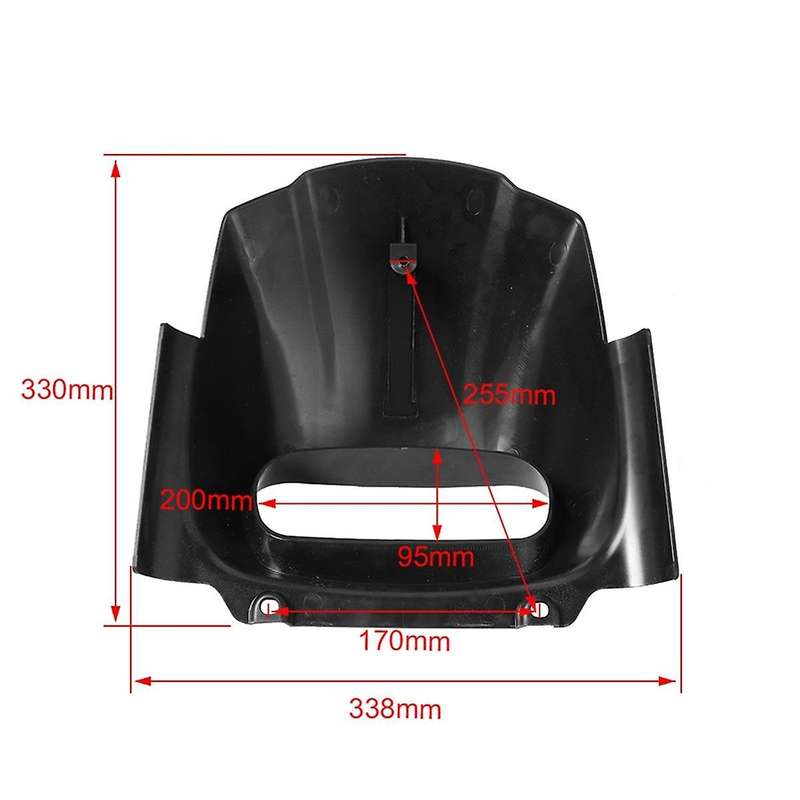 Motorcycle Head Light Lamp Front Cowl Headlight Fairing Cover for M8 Softail Fat Fxfb Fxfbs 2018-202