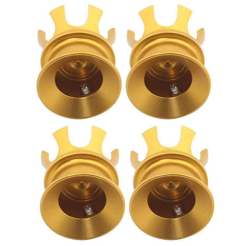 Motorcycle Head Bolt Topper Crown Engine Cover Trim for XL883 1200 (Gold)