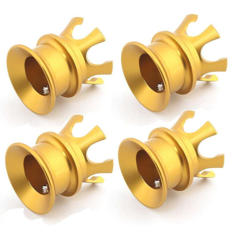 Motorcycle Head Bolt Topper Crown Engine Cover Trim for XL883 1200 (Gold)