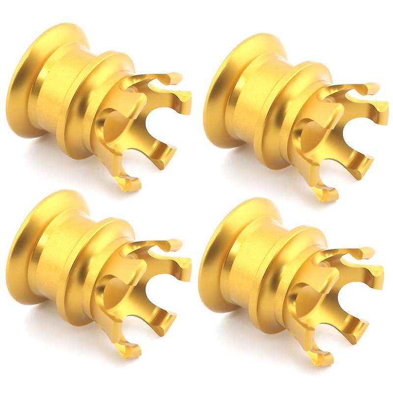 Motorcycle Head Bolt Topper Crown Engine Cover Trim for XL883 1200 (Gold)