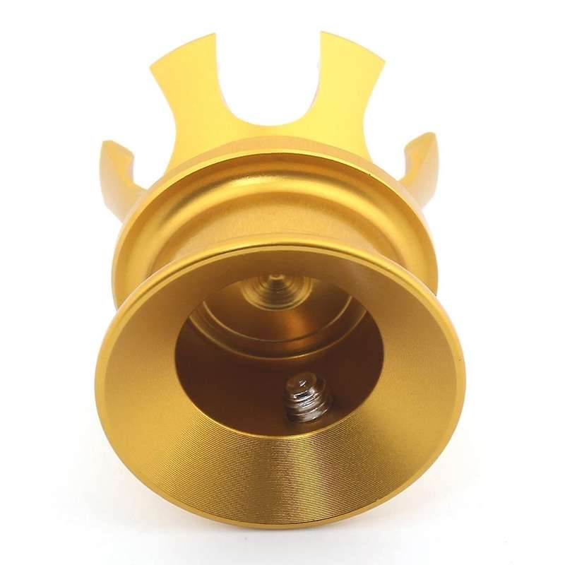 Motorcycle Head Bolt Topper Crown Engine Cover Trim for XL883 1200 (Gold)