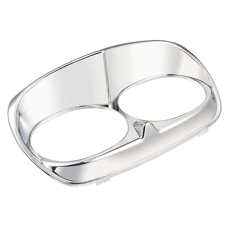 Motorcycle Head Light Lamp Dual Headlight Trim Cover Bezel for Road Glide FLTR 1998-2013,Chrome