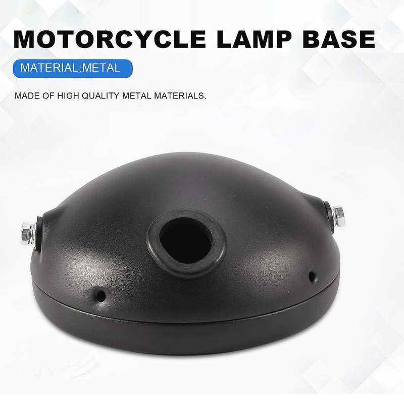 Motorcycle Headlight Base 7-Inch Retro LED Headlight Shell Base