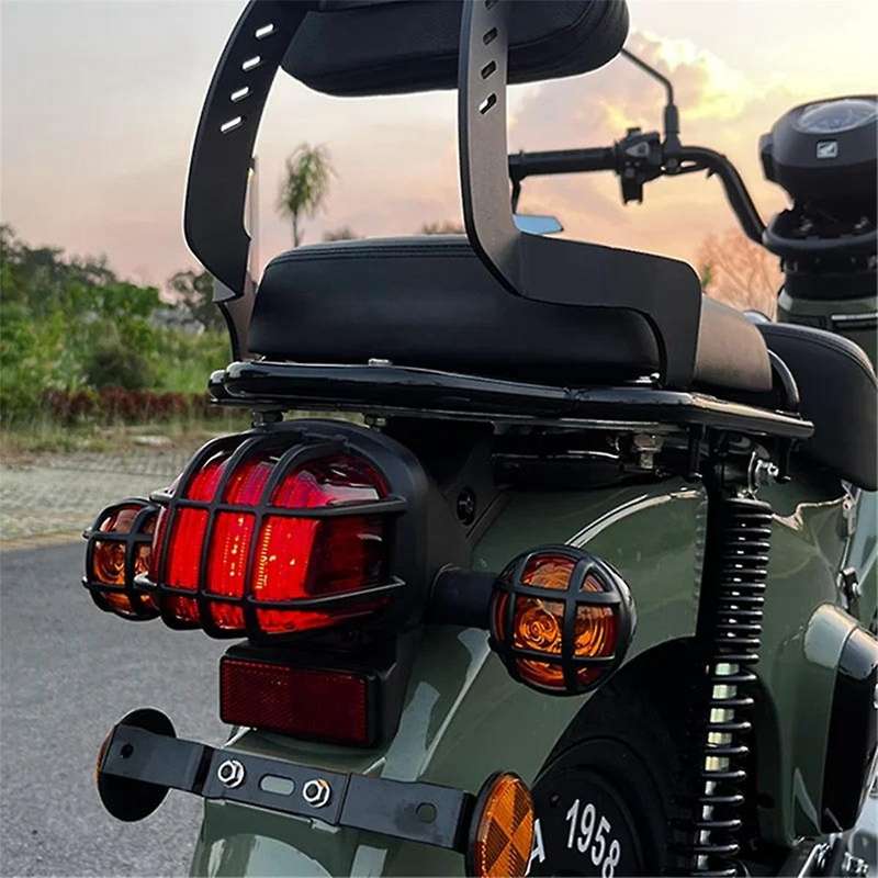 Motorcycle Headlight Brackets Head Light Lamp Protection Cover for 110 Cc110 Taillight Parts Access