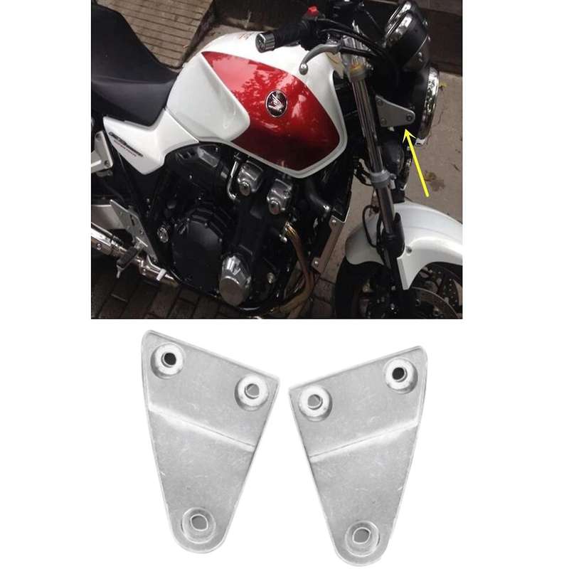 Motorcycle Headlight Fixed Bracket Head Light Lamp Fixed Frame for CB400 CB-1 CB750 1992-1998