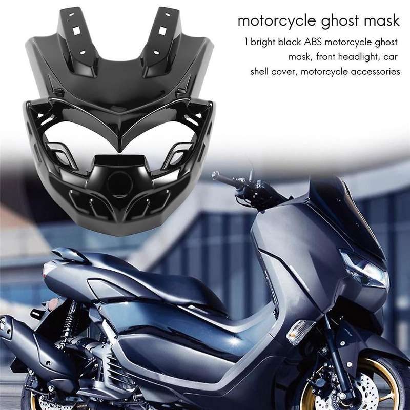 Motorcycle Headlight Fairing Mask for NMAX155 NMax 125 155 2015-2019 Front Head Light Lamp Panel Pro