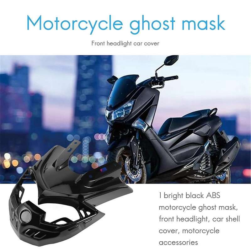 Motorcycle Headlight Fairing Mask for NMAX155 NMax 125 155 2015-2019 Front Head Light Lamp Panel Pro