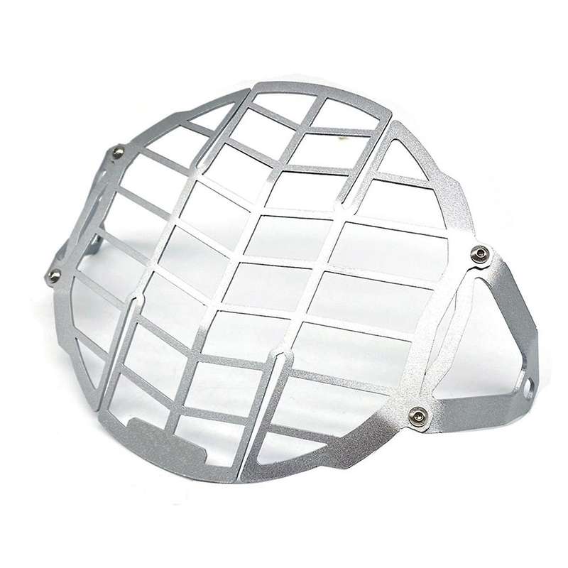 Motorcycle Headlight Guard for Speed 400 2024 Scrmabler 400x 2025 Headlight Protection Cover Silver