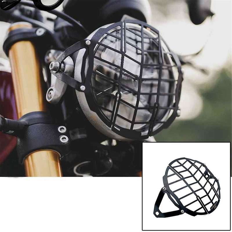 Motorcycle Headlight Guard for Speed 400 2024 Scrmabler 400x 2025 Headlight Protection Cover Silver