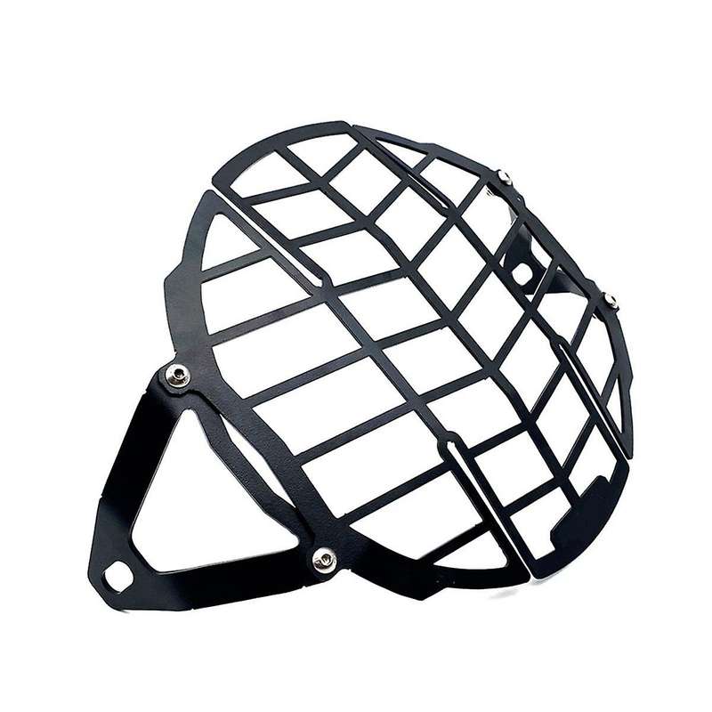 Motorcycle Headlight Guard for Speed 400 2024 Scrmabler 400x 2025 Headlight Protection Cover Silver