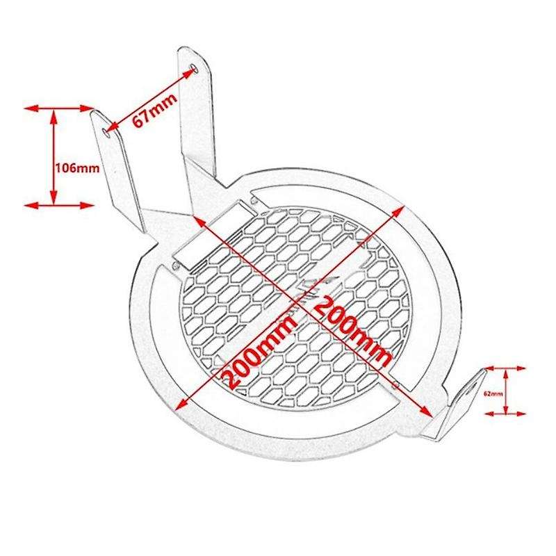 Motorcycle Headlight Guard Grille Cover Protector for CB650R CB 650 R 2019 2020, Blue