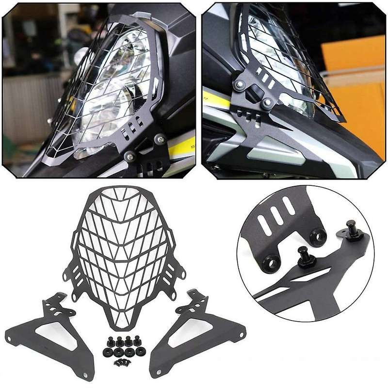 Motorcycle Headlight Guard Grill Protector for 1000 DL1000 2017-2020