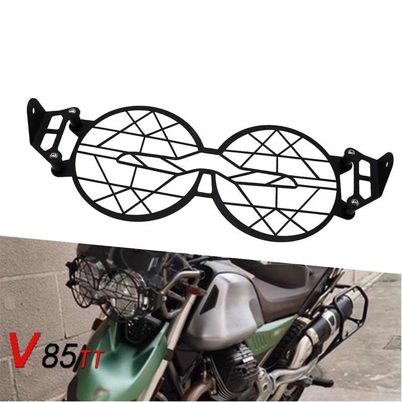 Motorcycle Headlight Guard Head Light Grille Cover Accessories for V85tt V 85 Tt 2019 2020 2021 2022