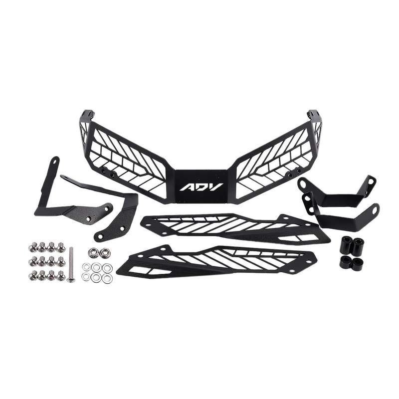 Motorcycle Headlight Head Light Grille Guard Cover Fits for ADV150 ADV 150 2019-2020 Accessories