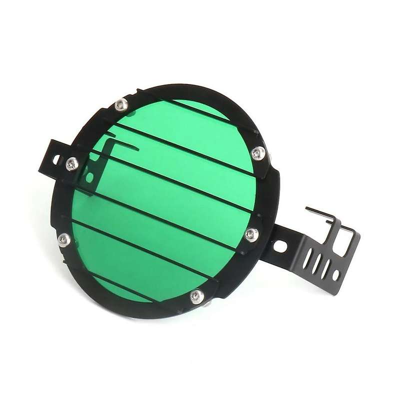 Motorcycle Headlight Guard Protector Grille Front Lamp Head Light for Cc110 2023 2024(green )