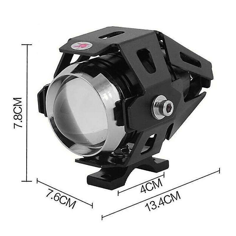 Motorcycle Headlight Moto Led Lights Motorbike Aluminum Lamp U5 12V Spotlight Accessories Spotlight