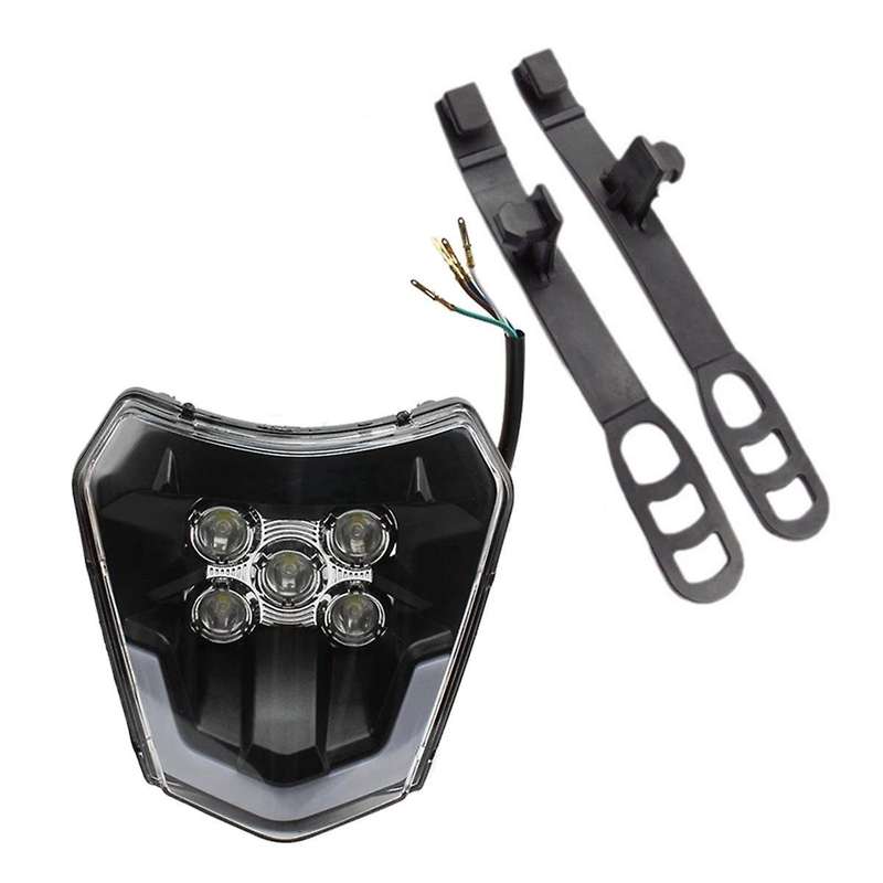 Motorcycle Headlight LED Wick for EXC XC XC-W 125 300 350 450 2018-2023 Dirt Bike Motocross Accesso