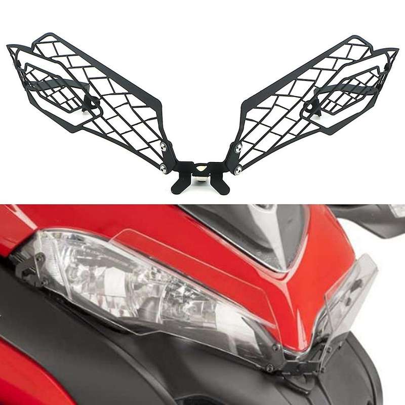 Motorcycle Headlight Protection Grille Cover for 950 1200 2015+ 1260 S 2018+