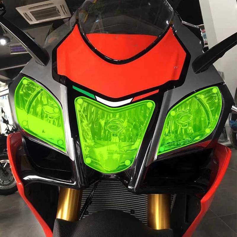 Motorcycle Headlight Protection Covers Shield Screen Lens for Rsv4 2011-2014 Black