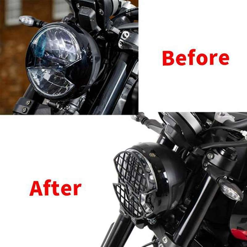 Motorcycle Headlight Protector Grille Cover Protection Grill for Trident660 Trident 660 Trident660