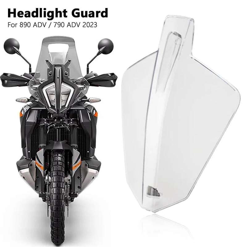 Motorcycle Headlight Protector Guard for 890 Adv Adventure 790 Adventure 2023 2024 Head Light Protec