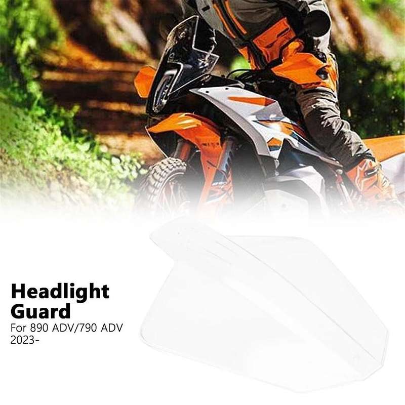 Motorcycle Headlight Protector Guard for 890 Adv Adventure 790 Adventure 2023 2024 Head Light Prote