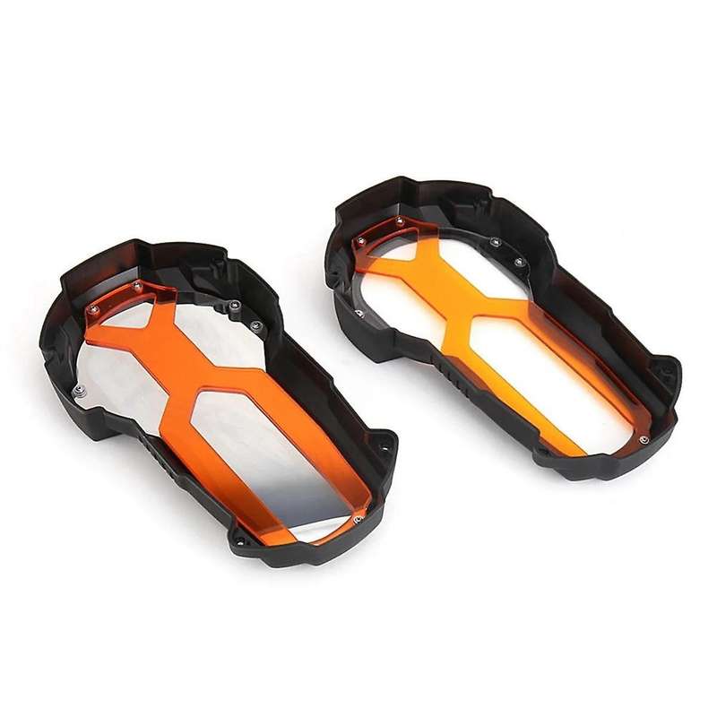 Motorcycle Headlight Protector Guard Orange Fluorescent Covers for R1200gs Lc Adventuer R1250gs Adve